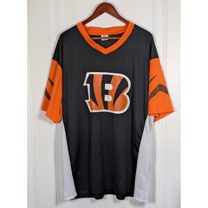 Cincinnati Bengals Hoxworth Lightweight Jersey Shirt Size 3XL Short Sleeve Promo